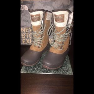 The North Face snow boots
